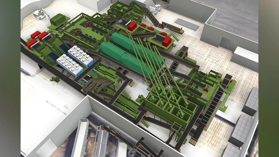 rendering of nexgen integrated processing system from BHS