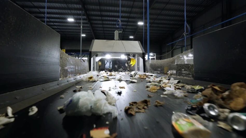 material moving through a MRF