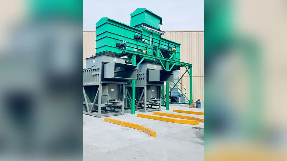 green transfer station compactor