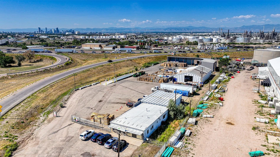 aerial view of the Federal Recycling & Waste Solutions facility in Denver