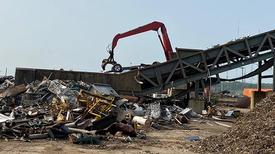 auto shredding recycling