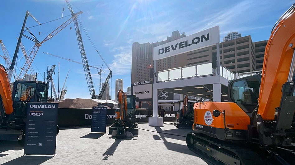 develon conexpo display