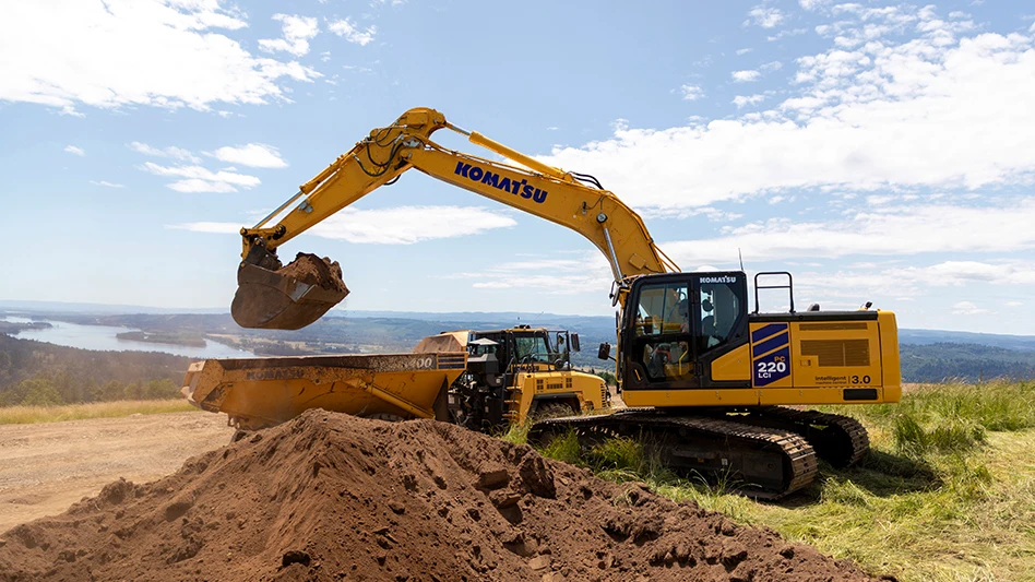 komatsu excavator