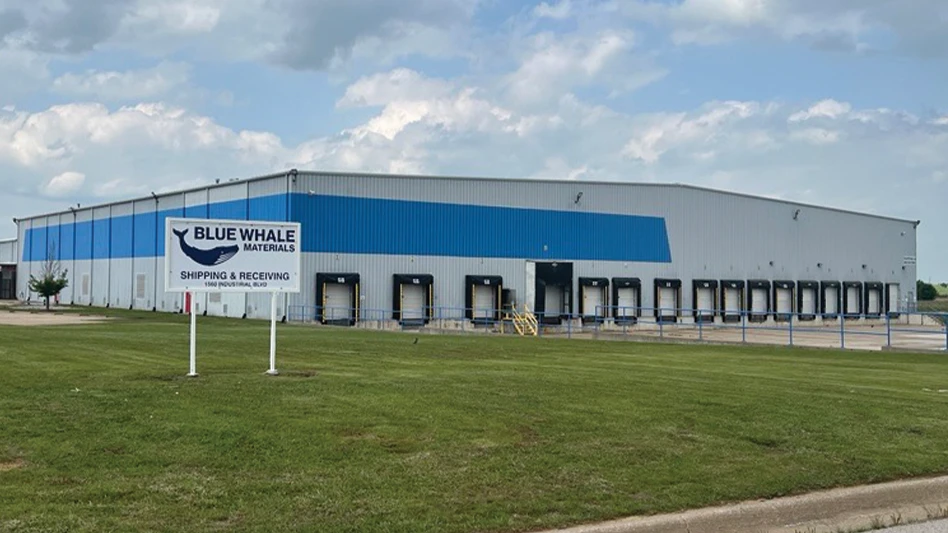 The outside of a battery recycling facility.