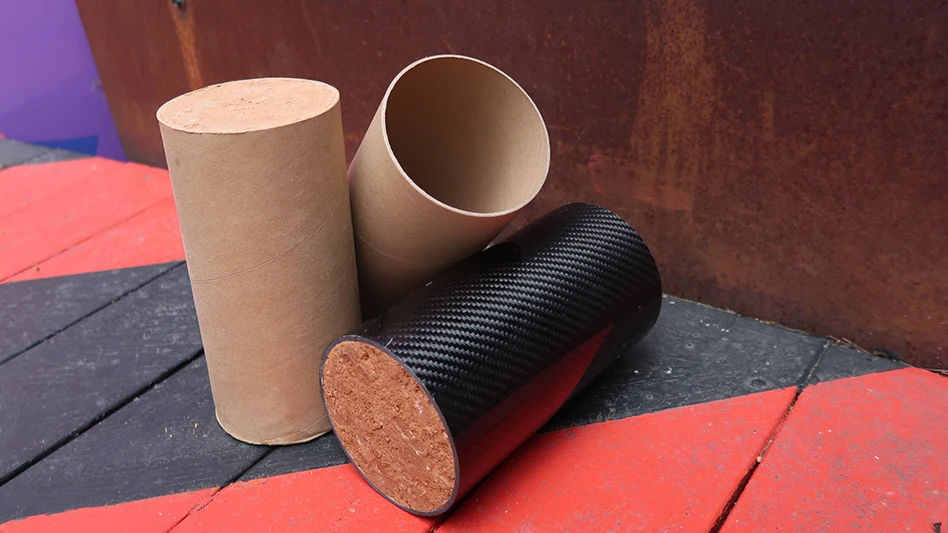 RMIT carboard-confined rammed earth