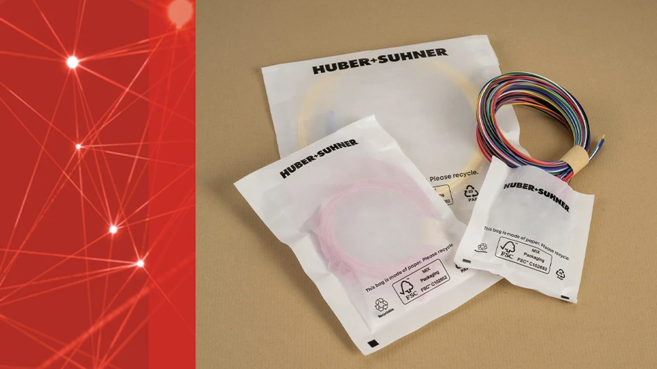 Fiber optic cable packaging.