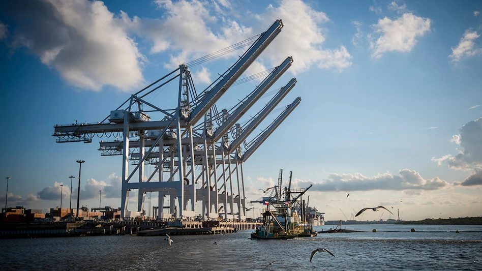 houston port cranes