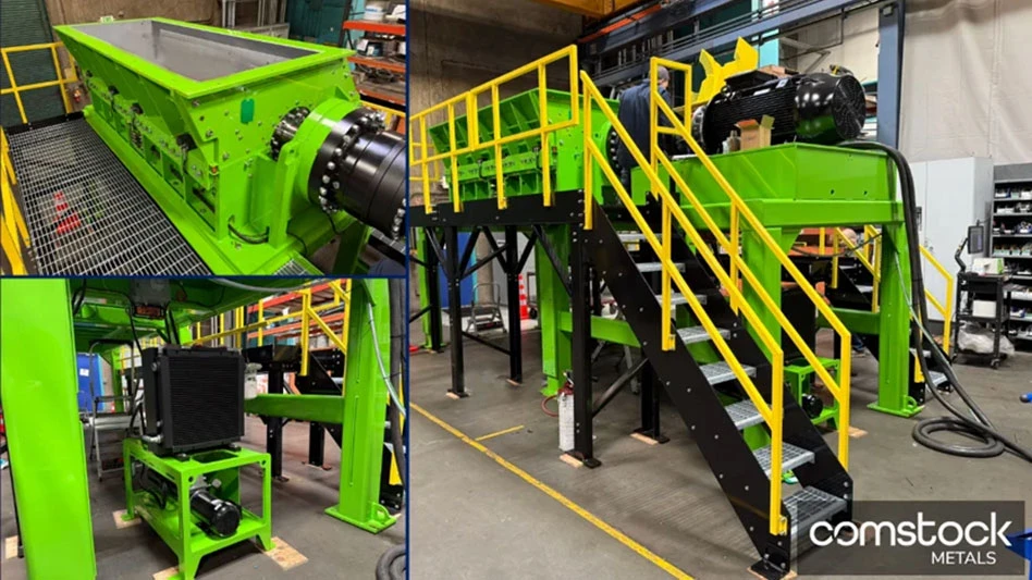 three images of equipment in a collage