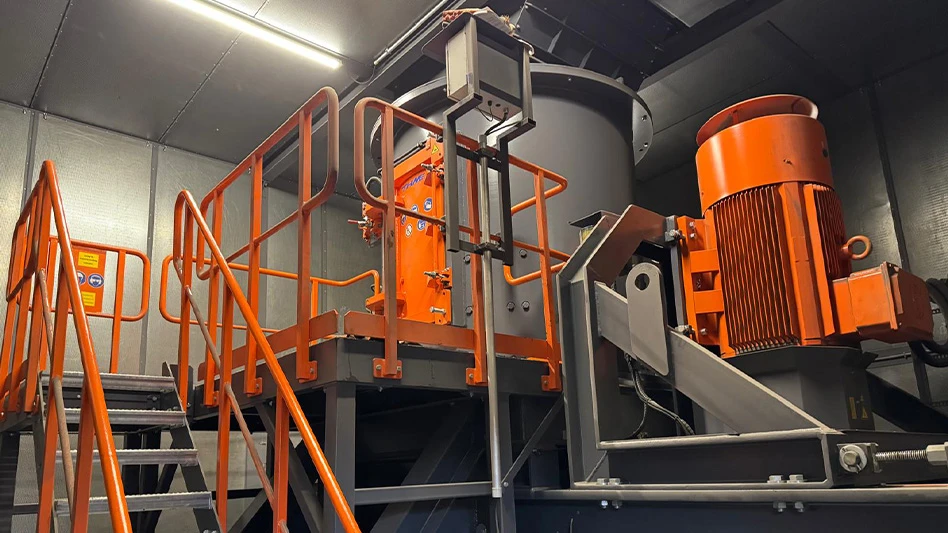 TQZ2000 turbo-crusher.