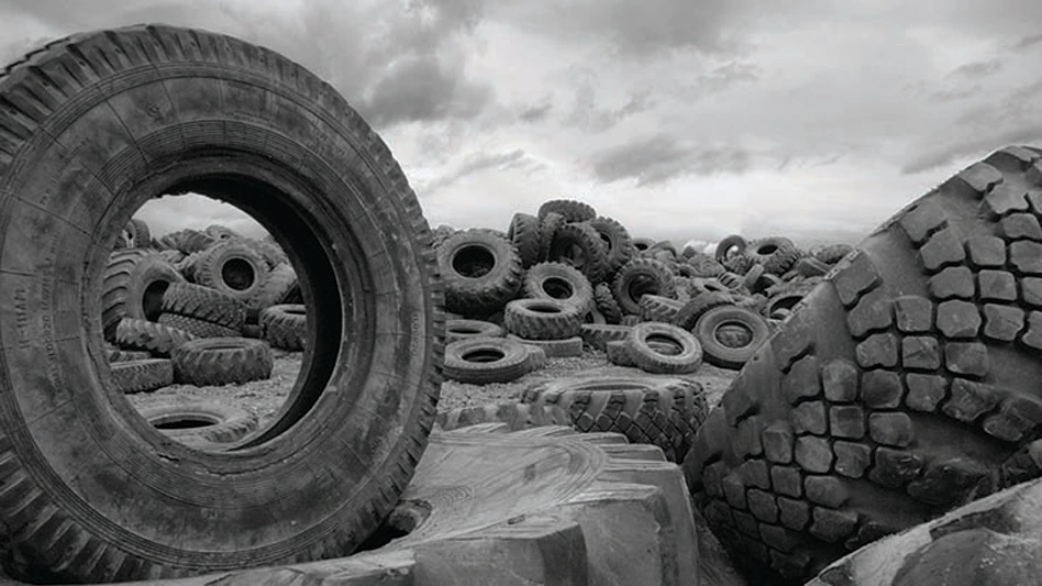 tires discarded