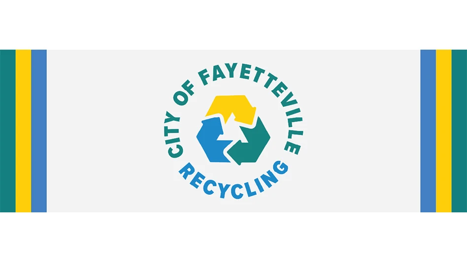 Fayetville recycling logo.